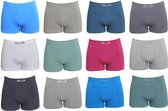 Heren Boxershorts Naadloos Mega Multipack 12 stuks Maat L/XL