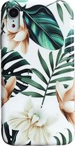 Casies iPhone 7/8 PLUS hoesje TPU Soft Case - Back Cover - Bloemen / Flower case