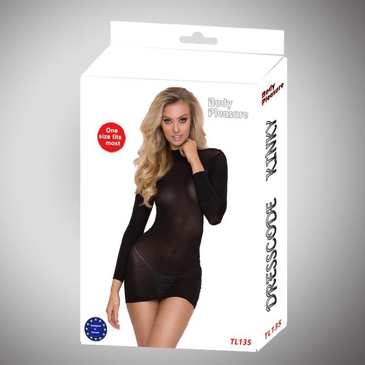 Goedkoopste Body Pleasure Strakke sensuele Jurk - One size fits most - Cadeaubox