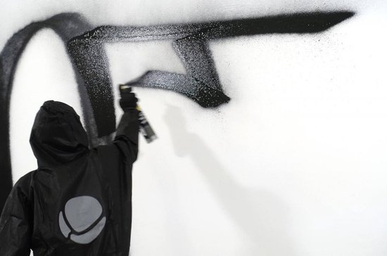 MTN MADMAXXX Witte 750ml Spuitverf - Hoge druk met mannelijk ventiel en extra brede lijnen