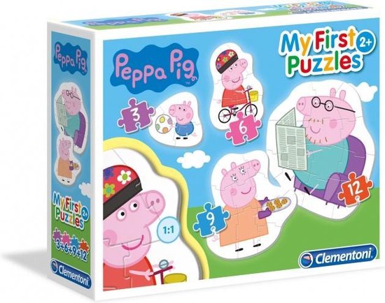 Legpuzzel My First Puzzles Peppa Pig 30 Stuks - Clementoni