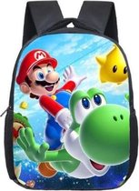 Mario rugzak Yoshi - kinderen - kinderrugzak - rugtas - tas - schooltas - 35x29 cm (lxb)