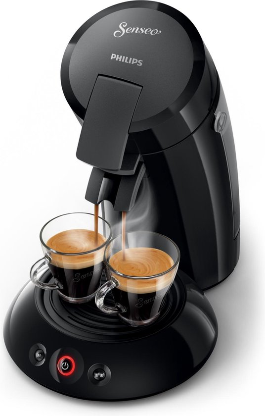 Instelbare functies voor type koffie - Philips HD6553/67 - Philips Senseo Original HD6553/67 - Koffiepadapparaat - Zwart