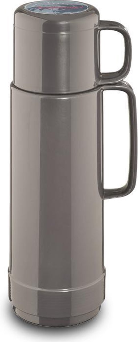Rotpunkt Andreas 80 - Thermosfles - Dubbelwandig - Isoleer - Grijs - 0.75 Liter
