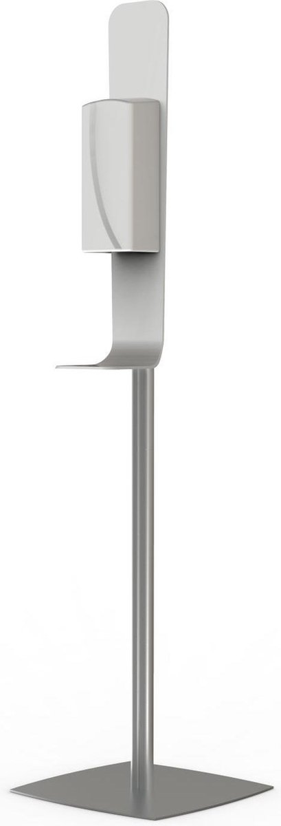 MOOR Hygiëne stand met automatische gel dispenser - desinfectie zuil - handsfree - desinfectie paal - hygiëne station -