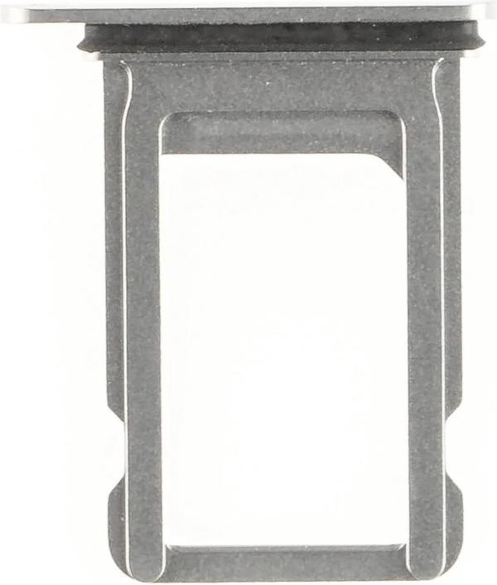 Geschikt voor iPhone Xs Max simkaarthouder + ejectpin – zilver