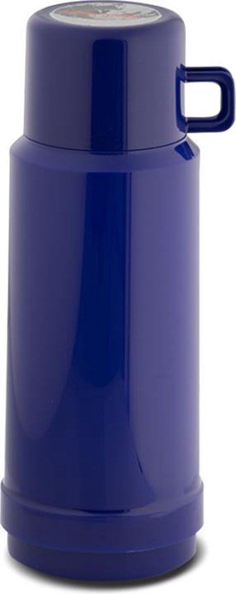 Rotpunkt Jesper 60 - Thermosfles - Dubbelwandig - Isoleer- Blauw - 1 Liter