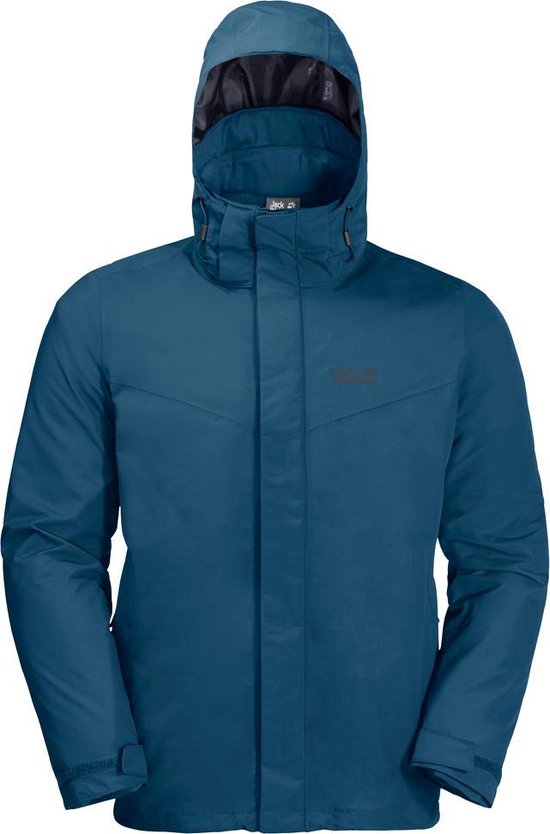 Seminarie hoed Rood Jack Wolfskin Gotland 3In1 Outdoorjas Heren - Dark Cobalt - Maat XXL |  bol.com