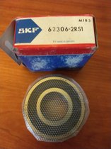 Lager SKF 62306 2RS1  Inwendige diam.: 30mm  Uitwendige diam.: 72mm  Breedte: 27mm