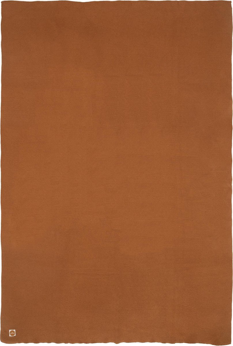 Jollein Wiegdeken - Basic knit - 75 x 100 cm - Caramel