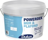 Dulux Powerdek Muur & Plafondverf - Mat - Wit - 5L
