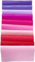 hobby vilt, verschillende kleuren, 30 x 30 x 0,1cm, 10 vellen