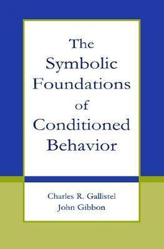 Symbolic Foundations Of Conditioned Behavior - cover