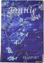 Emilie Scarves Paspoorthoesje  Van Gogh - Amandelbloesem - Blauw