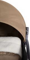 BABYZEN YOYO 0+ Newborn Pack, Taupe - Dit pakket bevat een matras, zonnekap, hoofdsteun & deken - Vereist een YOYO2-frame (apart verkrijgbaar)
