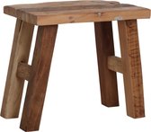 Raw Materials Bijzettafel - Side table - 50x30x45 cm - Gerecycled hout