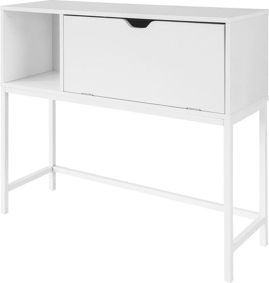 Simpletrade Console tafel - Bureau - 2 lades - Hout - 110x80x30 cm