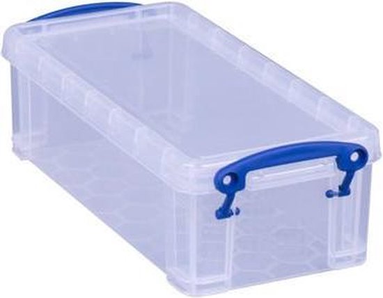 Really Useful Box pennenbakje 09 liter transparant | bol.com