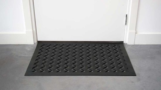 Rubber deurmat Weave - 61 x 91 cm - IVOL