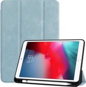 Apple iPad Mini 5 (2019) PU Leer Folio hoes - Licht Blauw