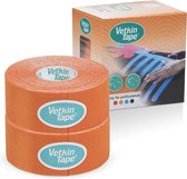 VetkinTape® - Oranje - 2 rollen - Kinesiotape - Voor paarden en andere dieren - 3cm x 5m