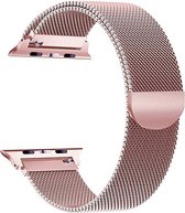 VoordeelShop Stainless Steel Horloge Band 38/40 MM geschikt voor Apple Watch Series 1/2/3 - Rosé Goud