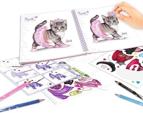 TOPModel Create your Kitty kleurboek - Depesche