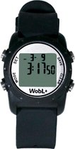 Wobl Waterdicht Medicijnhorloge - Kinderen - Zwart - 36 mm