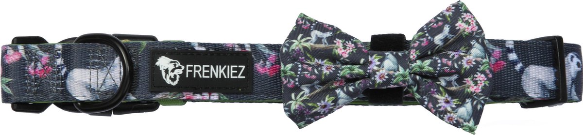 Frenkiez Halsband met Strik Maki Flower Small