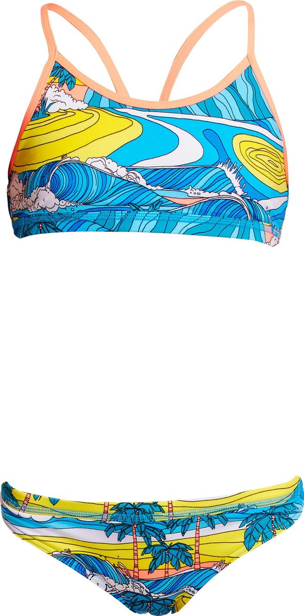 Summer Bay Racerback two piece - Meisjes | Funkita | Maat 164