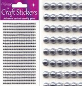 Oaktree - Stickers Pareltjes Zilver (per vel) 3mm
