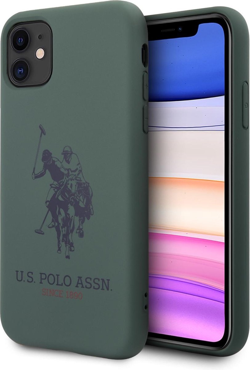 US Polo Telefoonhoesje voor Apple iPhone 11 Pro - TPU - Wit - Bescherm je Telefoon met Back Cover