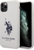 US Polo Apple iPhone 11 Pro Max zwart Backcover hoesje - Groot paard