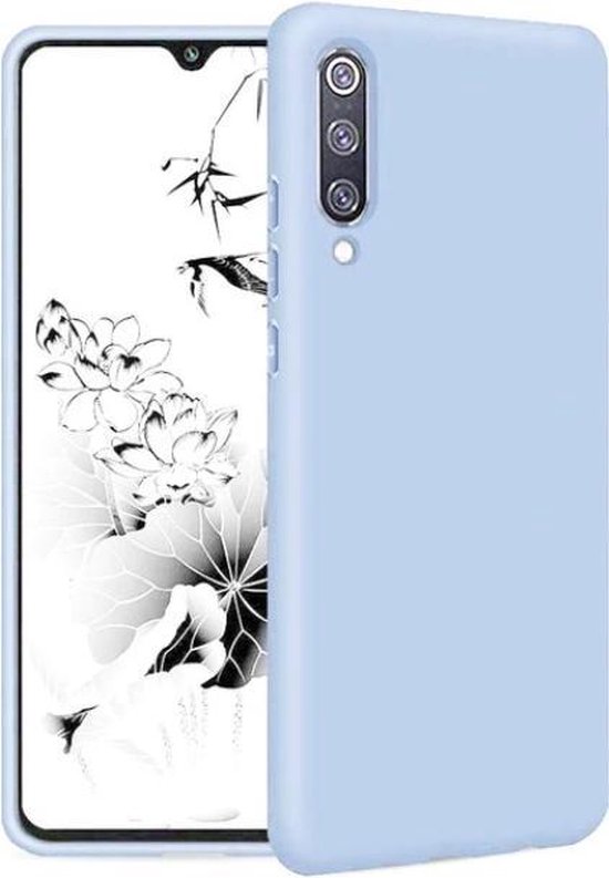 Samsung Galaxy A40 Back Cover Telefoonhoesje | Lila | Siliconen Hoesje | bol .com