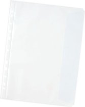 Staples Standard Plus A4 Showtas met Klep, Polypropyleen, 100 micron, 11-gaats, Transparant (pak 10 stuks)