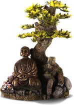 Aqua deco bonsai met boeddha 16x11,5x20,5cm