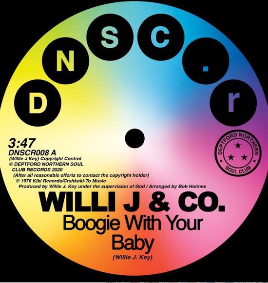 Willie J. & Co. / Rare Function - Boogie With Your Baby / Disco Function (7" Single)
