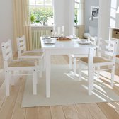 Eetkamerstoelen set 4 stuks  (Incl LW anti kras viltjes) - Eetkamer stoelen - Extra stoelen voor huiskamer - Dineerstoelen – Tafelstoelen