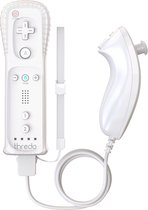 Télécommande Thredo + Nunchuk pour Nintendo Wii / Wii U (Motion Plus) - Blanc