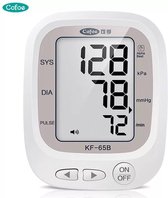 Bloeddrukmeter Bovenarm Elektronisch Hartslagmeter Hartslagfrequentie Digitale LCD-bloeddrukmeter