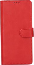 Samsung Galaxy A21s Bookcase met pasjes Polar Bear -Rood