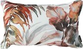 Jacquard Leaves Kussenhoes | Polyester - Jacquard Stof | 30 x 50 cm