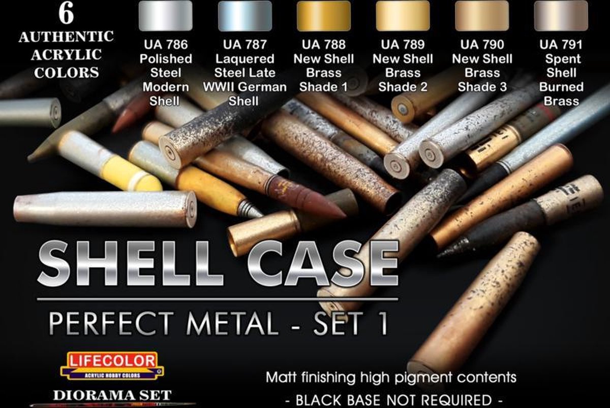 CS47 Lifecolor Metalic Set 1
