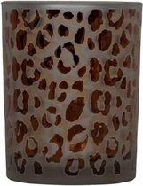 Waxinelichthouder Luipaard Stippen (8 x 7 cm)
