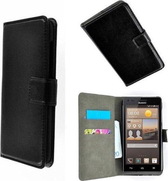 partij punch Wijden Huawei G8 Wallet Bookcase hoesje Zwart | bol.com