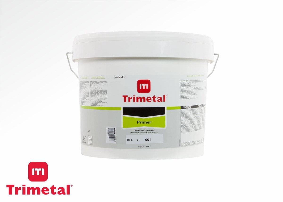 Origineel toxiciteit hand tr trimetal primer 001/aw 10l | bol.com