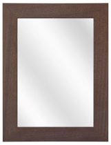 Spiegel met Brede Houten Lijst - Koloniaal - 60x80 cm