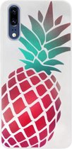 ADEL Siliconen Back Cover Softcase Hoesje Geschikt voor Huawei P20 - Ananas