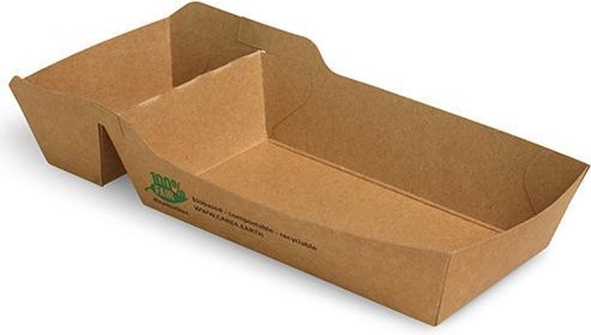 80 st. 80st. Kartonnen Frietbakjes A22 (A9+1)