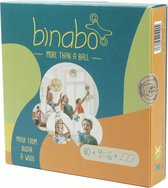 Bouwspeelgoed - 60 ecologische, biokunststof flexibele stukken [Binabo - meerkleurig] - kinderspeelgoed